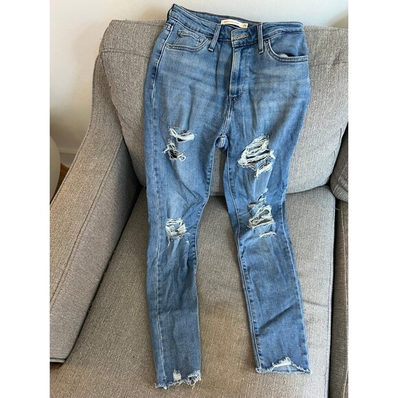 Levis Jeans High Rise Skinny 721 - Picture 3 of 4